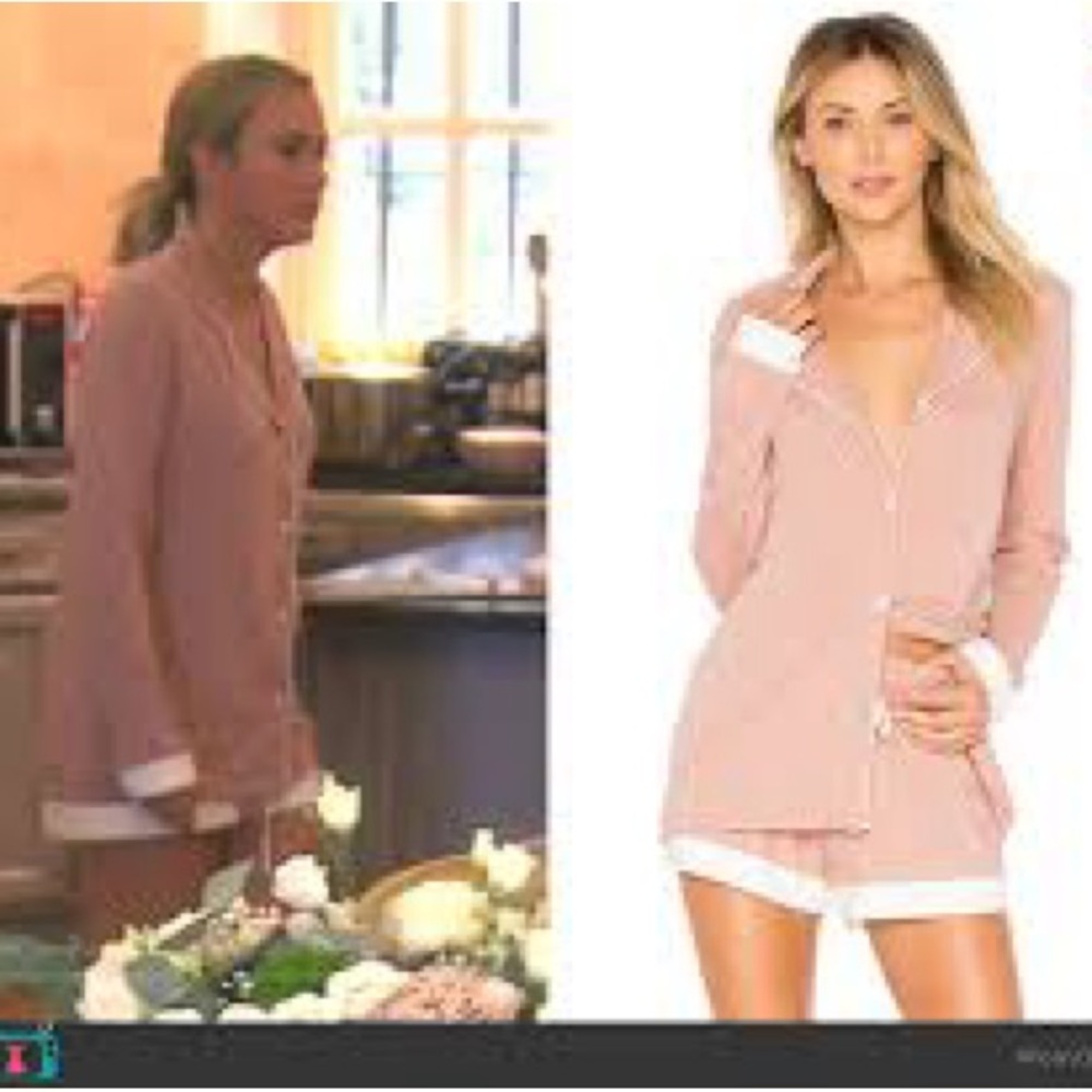 COSABELLA Bella Long Sleeve Top & Short Pajama set size small - Picture 3 of 6